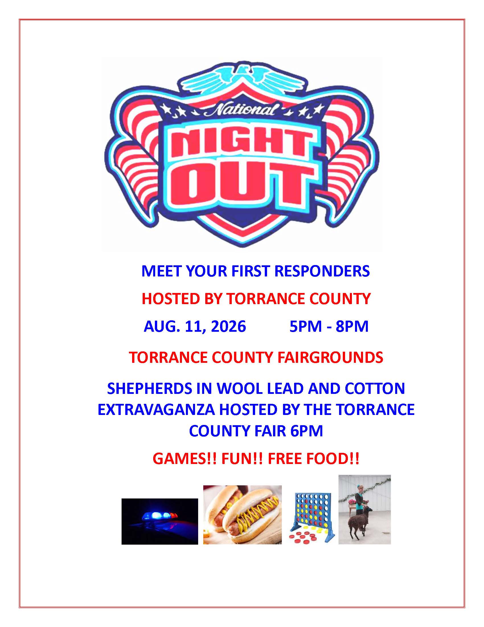 National night out Flyer 2026